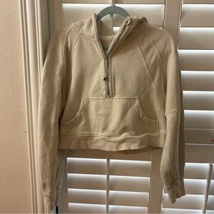 Lululemon Half Zip Cropped Scuba XS/S